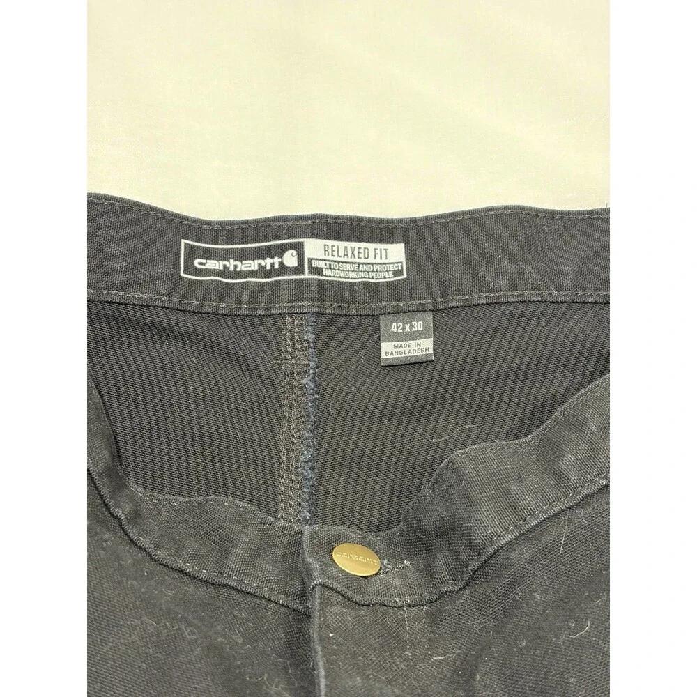 Carhartt 40x29 Relaxed Straight Rugged Flex Pant Double Front Utility Work Jeans